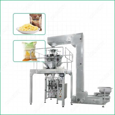 Machine d'Emballage de Chips de Banane Automatique